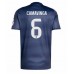 Real Madrid Eduardo Camavinga #6 Borta matchtröja 2025-26 Kortärmad Billigt